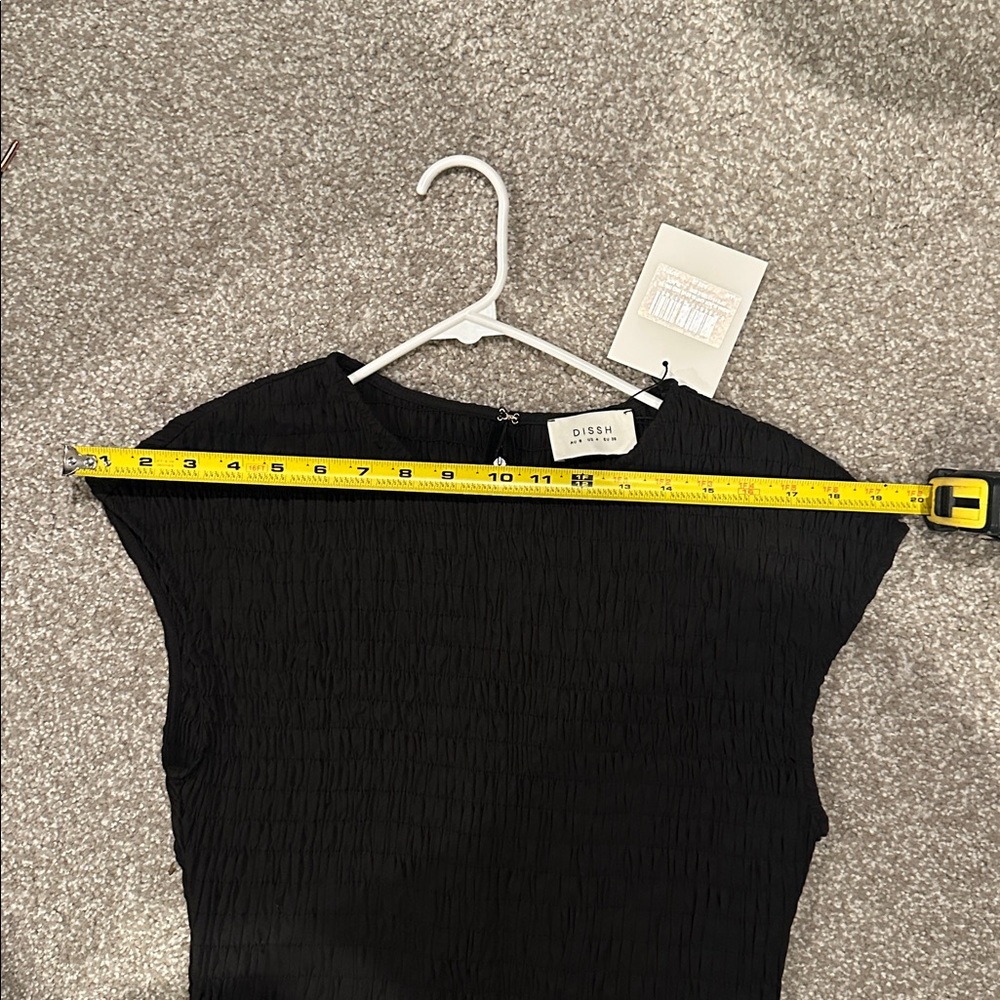 DISSH Black Maxi Dress-NWT Sz 4 - Picture 8 of 11